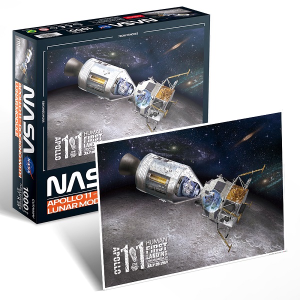 Puzzle „Andocare a lui APOLLO 11 cu modulul l..