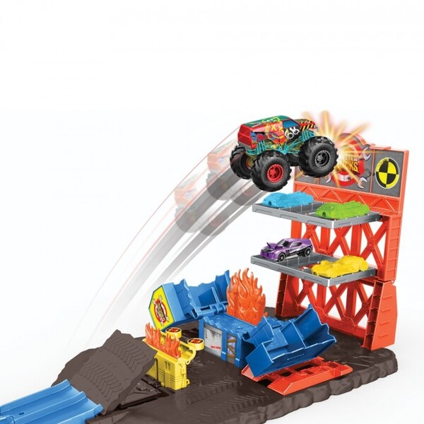 Hot Wheels Monster Trucks  Set “Blast Station”