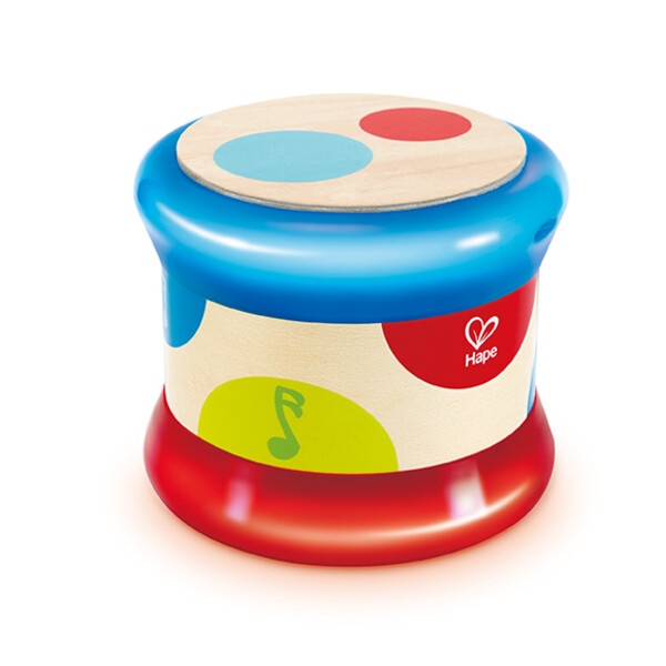 Детский барабан Hape деревянный