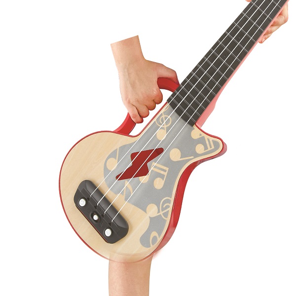 Chitara Ukulele cu lumini, Roșie