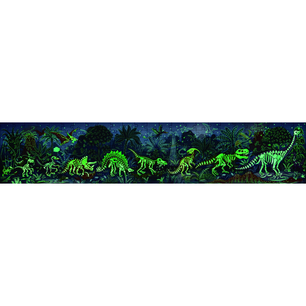 Puzzle 1,5 m “Dinozauri”, 210 elem.