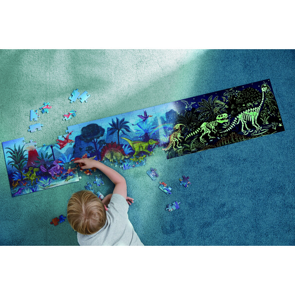 Puzzle 1,5 m “Dinozauri”, 210 elem.