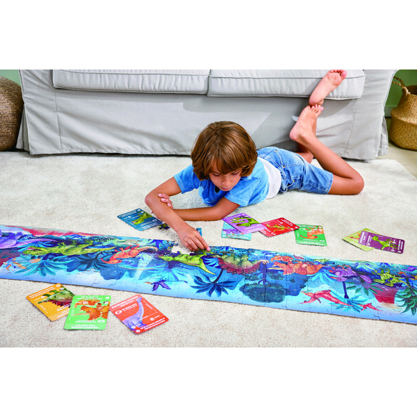 Puzzle 1,5 m “Dinozauri”, 210 elem.