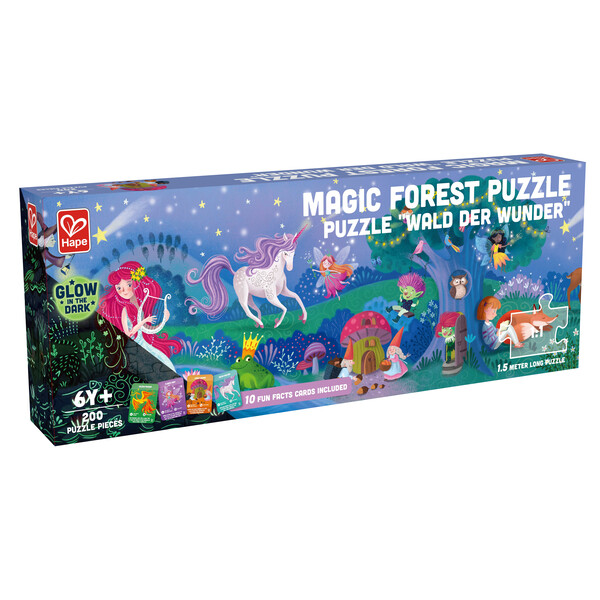 Puzzle 1,5 m “Pădurea fermecată’, 200 elem.
