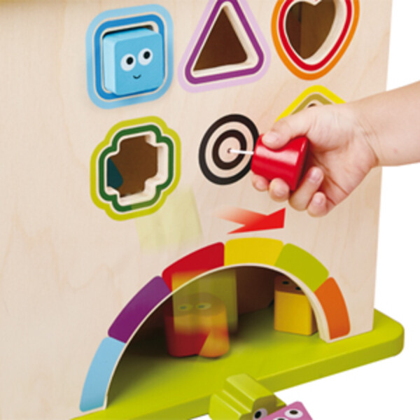 Cub Montessori cu lumini „Animalele”