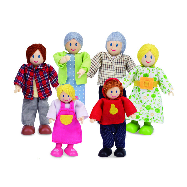 Set de papusi «Happy Family Caucasian»