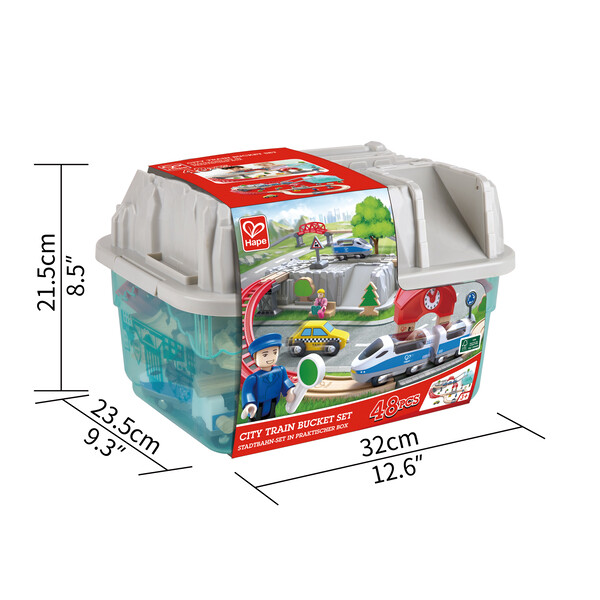 Set trenulet, cu cutie de depozitare