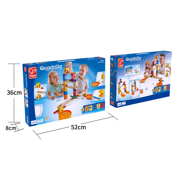 Конструктор-лабиринт Hape Quadrilla Ксилофон 96 эл.