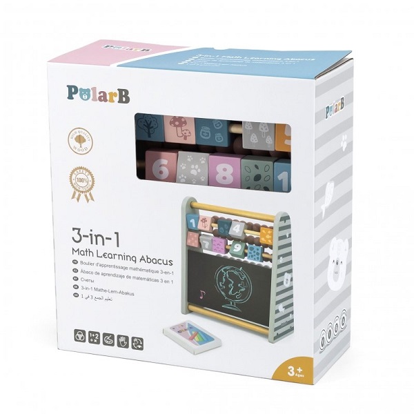Tablă de desen și abacus 3 în 1