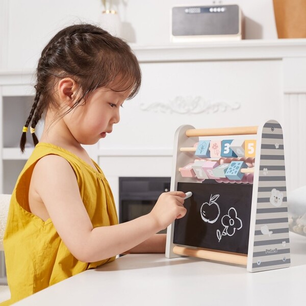 Tablă de desen și abacus 3 în 1