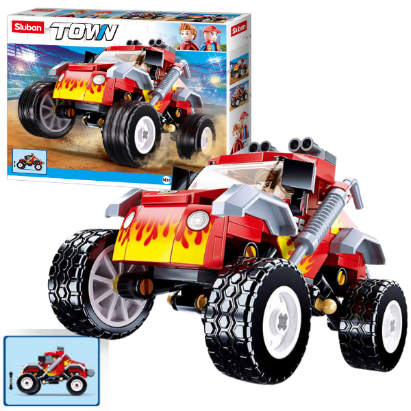 Cumpara  Constructori - Set de construcție ”SUV roșu”, 150 elem...