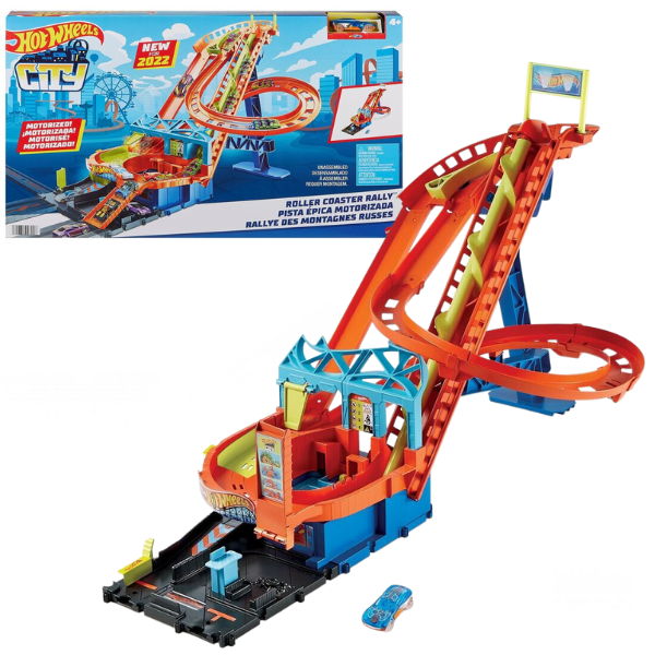 Cumpara  Jucarii pentru băieți - Hot Wheels Set “Roller Coaster Rally”..