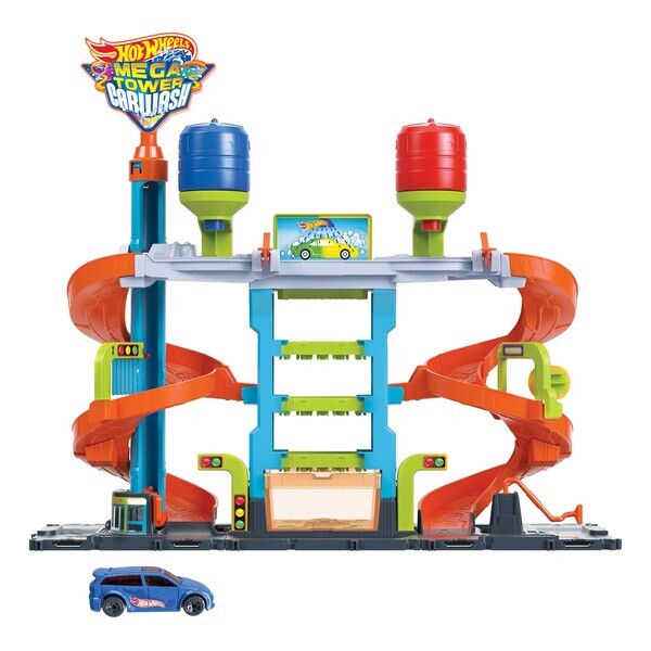 Hot Wheels Set “Mega spălătorie”