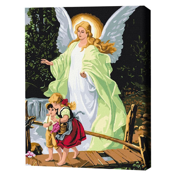 Pictură pe numere 40*50 cm (în cutie) –  Înaripați de securitate