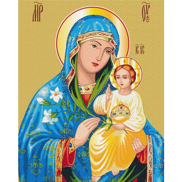 Pictură pe numere 40*50 cm (în cutie) - Culoare care nu se estompează