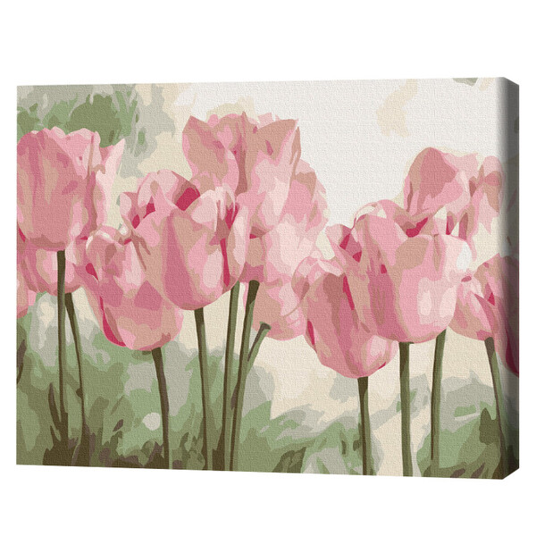 Cumpara  Picturi prin numere - Pictură pe numere 40*50 cm (fără cutie) - Lal..