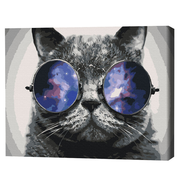 Cumpara  Picturi prin numere - Pictură pe numere 40*50 cm(fără cutie) – Pisi..