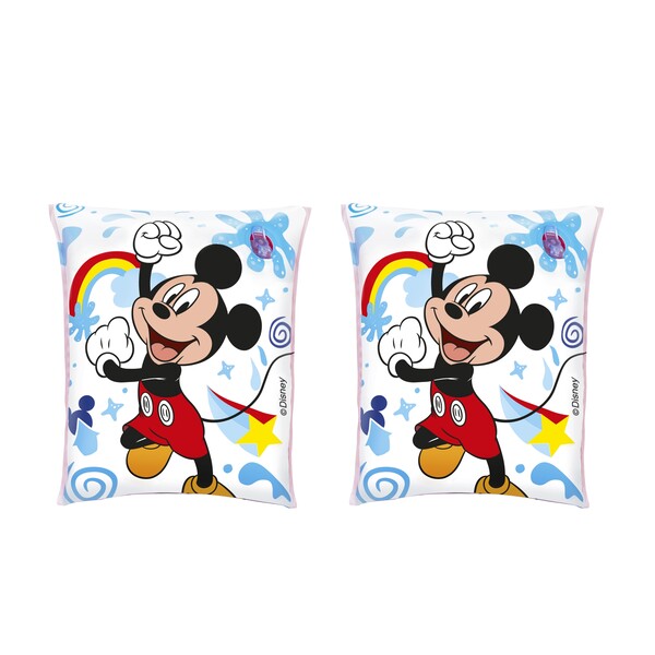 Bestway Aripioare de înot gonflabile “Mickey și prietenii” 23×15 cm, 3-6 ani