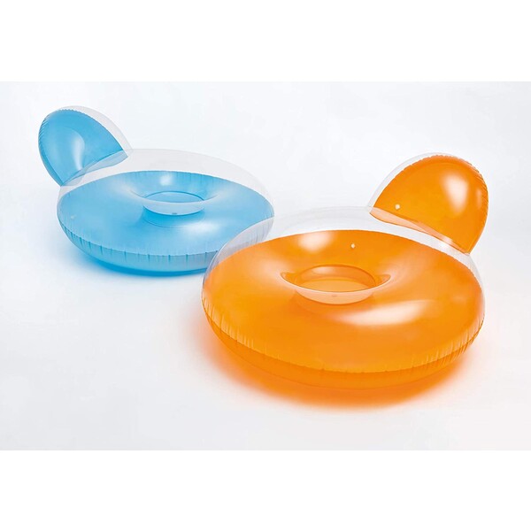 Şezlong gonflabil pentru înot 137х122 cm, 2 culori