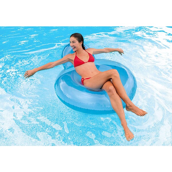 Şezlong gonflabil pentru înot 137х122 cm, 2 culori