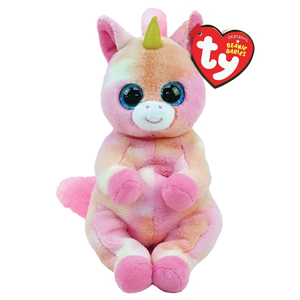 Unicorn roz Skylar  20 сm  (Beanie Babies)..