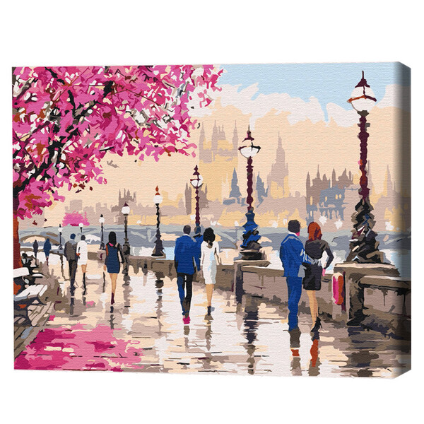 Cumpara  Creativitate/Logică - Pictură pe numere 40*50 cm (în cutie)– Plimba..