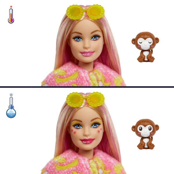 Papușa Barbie Cutie “Prietenii junglei„ – Maimuțică