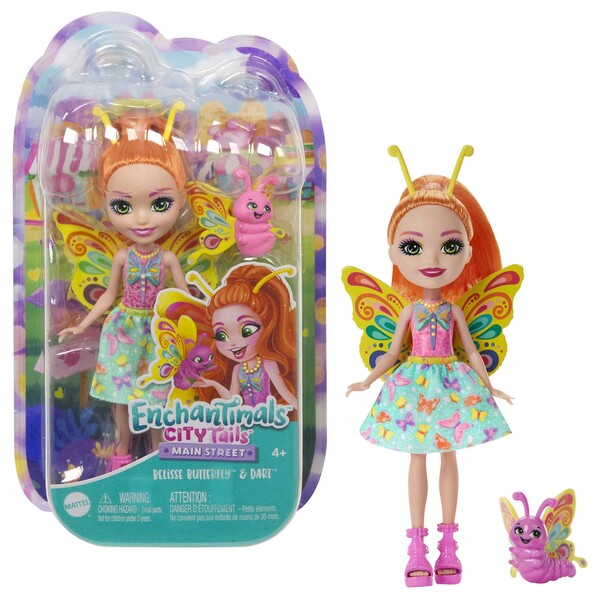 Păpușa Enchantimals „Fluturașul Belisse și Dart”