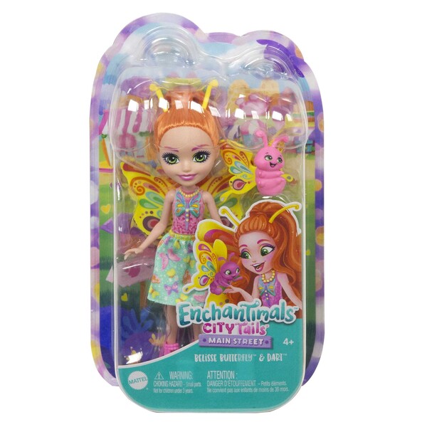 Păpușa Enchantimals „Fluturașul Belisse și Dart”