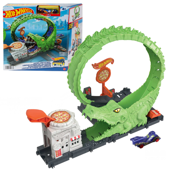 Hot Wheels Set de joc „Capcana croc..