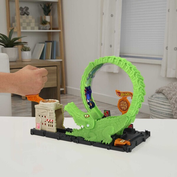 Hot Wheels Set de joc „Capcana crocodilului”
