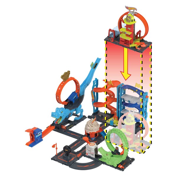 Hot Wheels Set de joc „Stația de pompieri a orașului”