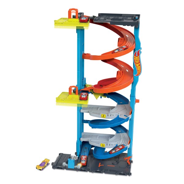 Hot Wheels Set de joc “Turn-transformer de curse urbane”