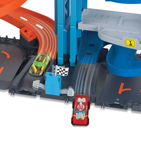 Hot Wheels Set de joc “Turn-transformer de curse urbane”