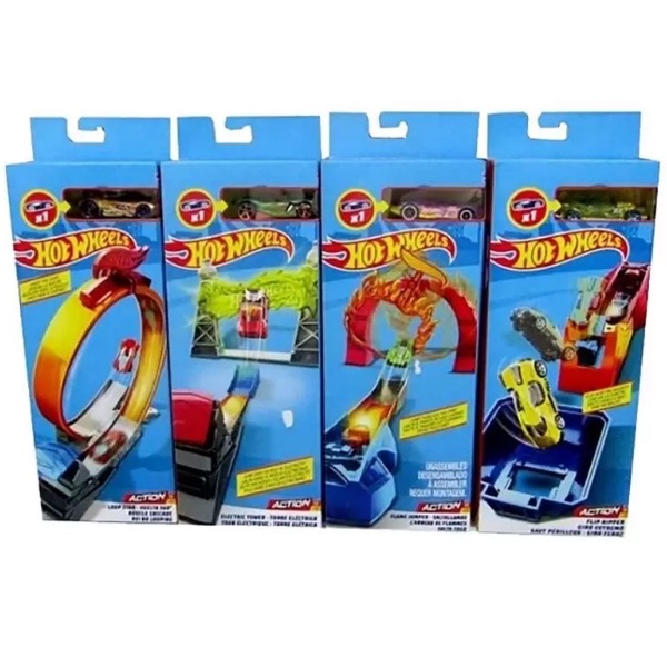 Hot Wheels сonstructor de piste “Curse de raliu” în asort.
