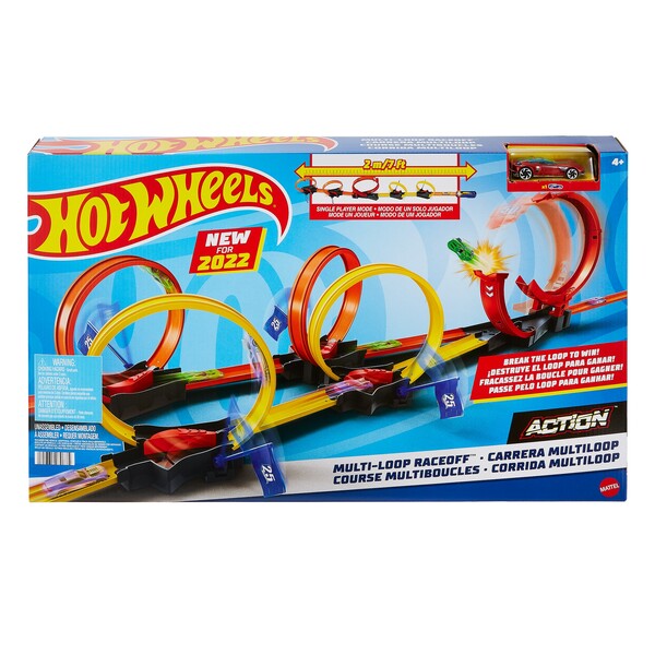 Hot Wheels pistă “Cursă cu mai multe circuite”