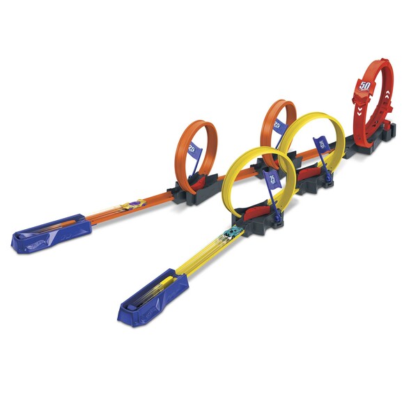Hot Wheels pistă “Cursă cu mai multe circuite”