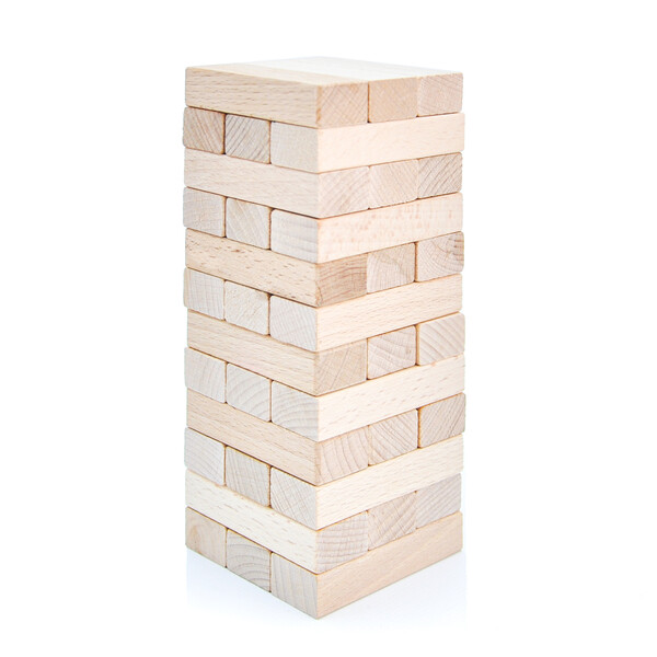 Joc de masă „Jin GO”  jenga din 36 blocuri de lemn