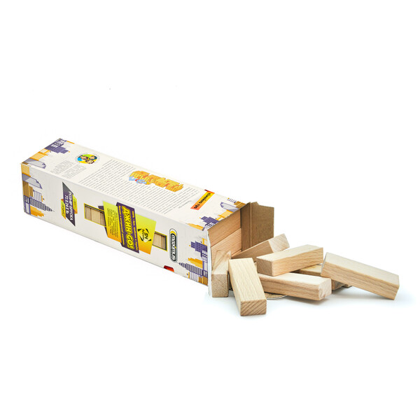 Joc de masă „Jin GO”  jenga din 54 blocuri de lemn