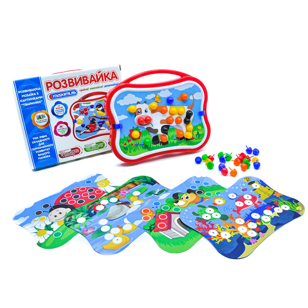 Set de joc cu mozaică „Razvivaika” 77 elem.