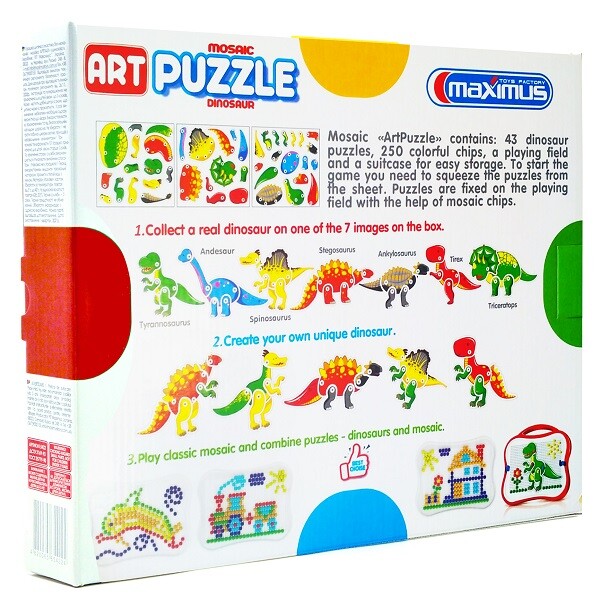 Set de joc cu mozaică „Art Puzzle”