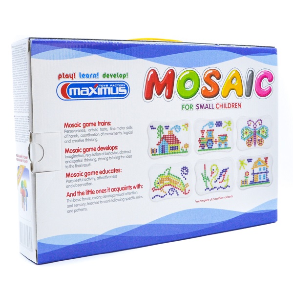 Игровой набор «Мозаика для маленьких» 350 эл.