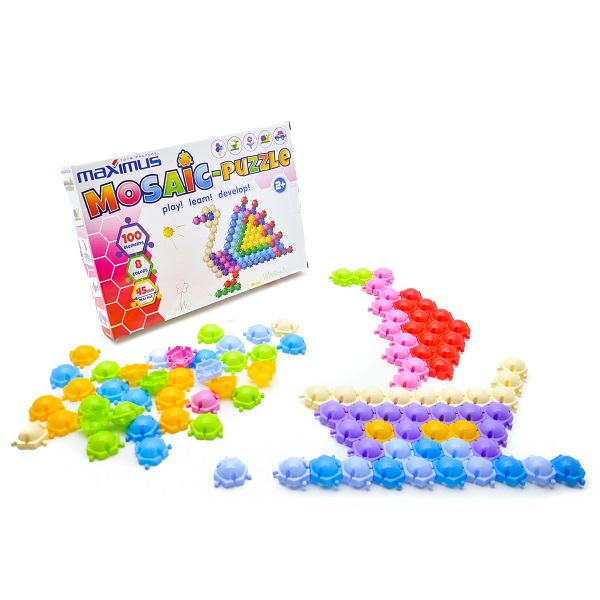 Set de joc  „Mozaică-puzzle” 100 elem.