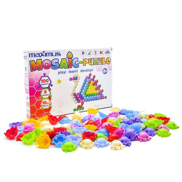 Set de joc  „Mozaică-puzzle” 100 elem.