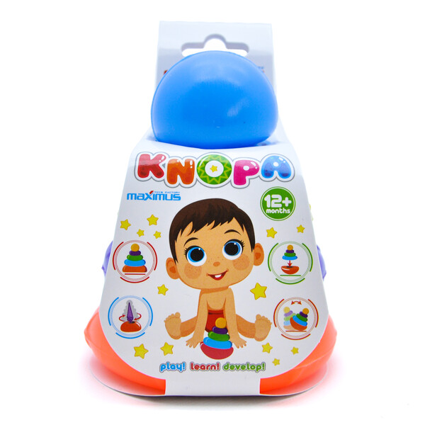 Piramida 2 în 1 „Knopa”