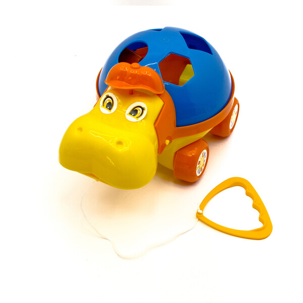 Cumpara  Каталки и толкачи - Jucărie-sorte cu șiret  „Hippo logica” în ass..