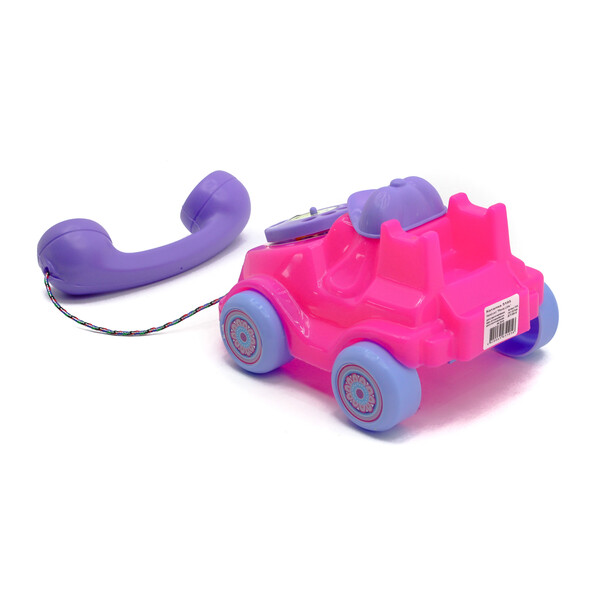 Jucărie cu șiret  „Telefon” în assort.
