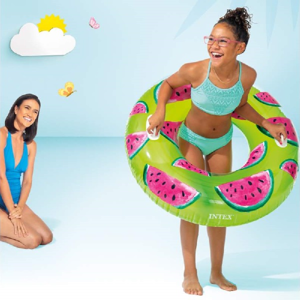 Cerc gonflabil “Fructe tropicale”, D107cm, 9+