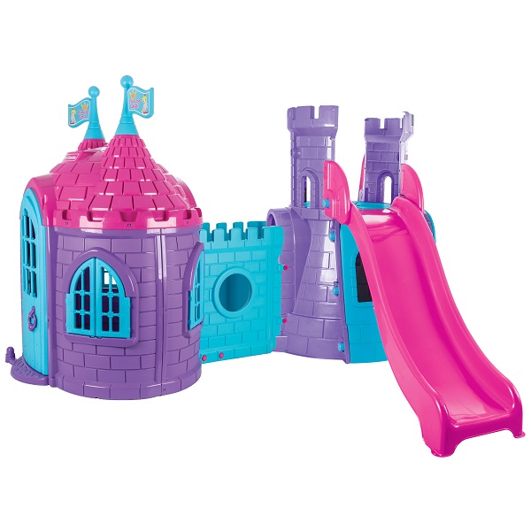 Castel cu tobogan (disponibil în 2 culori)