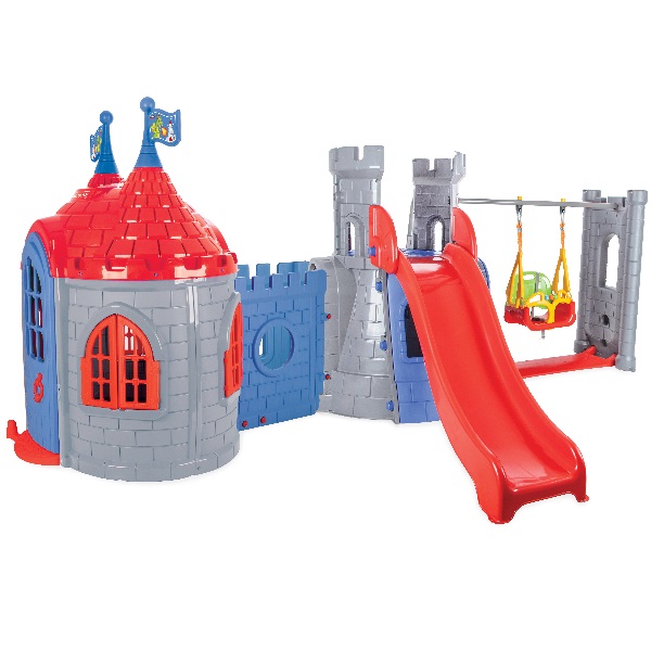 Cumpara  Case/Slides - Castel cu tobogan și leagăne (disponibil în 2..